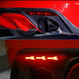 LED Rear Bumper Reflector Light for 2015-17 Mustang Car Interior Accessory iJDM