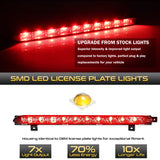 Pair Union Jack LED Fog Lamps for MINI R56-R59