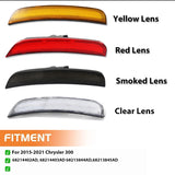 LED Side Marker Lights for Chrysler 300 2015-2021 Car Interior Accessory iJDM