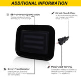 Switchback LED Turn Signal DRL For Hummer H2 2002-2009 Car Interior Accessory iJDM