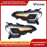 Headlight Dual Projector for Subaru BRZ 12-21 Car Interior Accessory Vland United States