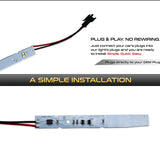 9SMD LED Eyelid Modules kit for BMW E60 2008-2010 LED Ambient Light iJDM