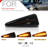 Amber Sequential Fender Light for Dacia/Renault Car Interior Accessory iJDM