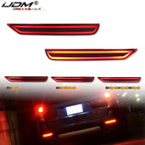 Sequential LED Bumper Reflector Lights For Forester Car Interior Accessory iJDM
