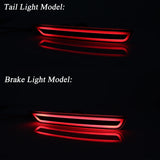 Sequential LED Bumper Reflector Lights For Forester