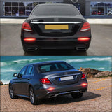 Mercedes Sequential Rear Bumper Reflector Lights Car Interior Accessory iJDM