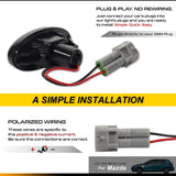 LED Ambient Light Amber Side Marker for Mazda 2/3/6 2003-2014 LED Ambient Light iJDM