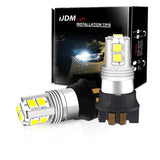 10-SMD PWY24W Canbus LED Bulbs BMW VW Audi DRL LED Ambient Light iJDM