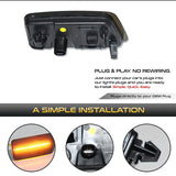 Full LED Side Marker Lights for Ford Bronco Sport 2021-23 Car Interior Accessory iJDM