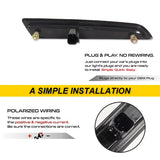 Front Side Marker Light for 2018‑2024 Volvo VNL/VNR Car Interior Accessory iJDM