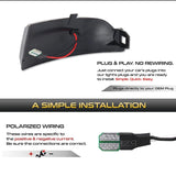 Flow LED Side Mirror Light for Ford Ranger 2019-2023