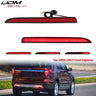 LED Bumper Reflector Light Red Lens for Ford Explorer 2016-2017