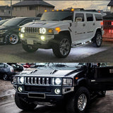 Switchback LED Turn Signal DRL For Hummer H2 2002-2009 Car Interior Accessory iJDM