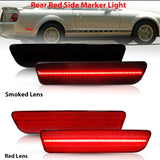 Smoked Rear LED Side Markers For Ford Mustang 05-09