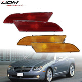 Side Marker Housings Smoked for Chrysler Crossfire 04-08 Car Interior Accessory iJDM