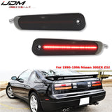 Smoked LED Side Marker Lights for Nissan 300ZX Z32 Car Interior Accessory iJDM Red Lens Red China Mainland