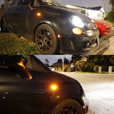 Dynamic Amber Side Markers For Fiat 500 2007-2019