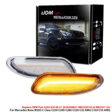 Smoke LED Side Marker for Mercedes W203 2001-2007 Car Interior Accessory iJDM