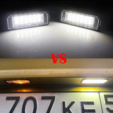 LED Ambient Light License Plate Lights for 2003-2012 Porsche 911