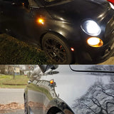 Dynamic Amber Side Markers For Fiat 500 2007-2019
