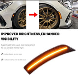 LED Side Marker Smoked Lens For Toyota GR86/BRZ 2022 Car Interior Accessory iJDM