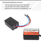 3-Pin CF13 LED Flasher Relay for Acura BMW Chevy Audi Car Interior Accessory iJDM