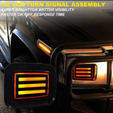 Switchback LED Turn Signal DRL For Hummer H2 2002-2009 Car Interior Accessory iJDM