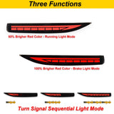 Rear Bumper Reflector Dynamic Brake Light for Toyota Corolla 2019-2022 LED Ambient Light iJDM