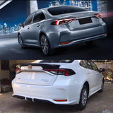 Rear Bumper Reflector Dynamic Brake Light for Toyota Corolla 2019-2022