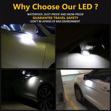 LED Side Mirror Puddle Lights for VW Golf MK7 2015 LED Ambient Light iJDM