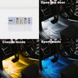 Under Dash Ambient Lighting Kit BMW 3 Series F30 LED Ambient Light iJDM