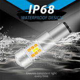 High Power Switchback LED Bulbs for Front Turn Signal Car Interior Accessory iJDM