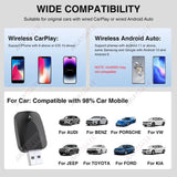 Wireless CarPlay Android Auto Adapter for OEM CarPlay Adapter AKAMATE