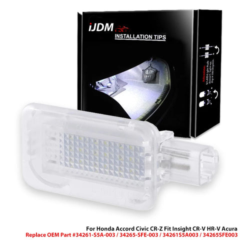 LED Interior Trunk Light for Honda Civic Accord Acura Car Interior Accessory iJDM