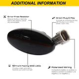 LED Ambient Light Amber Side Marker for Mazda 2/3/6 2003-2014 LED Ambient Light iJDM