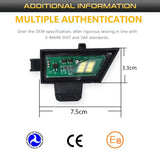 LED Side Mirror Puddle Lights for VW Golf MK7 2015 LED Ambient Light iJDM
