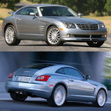 Side Marker Housings Smoked for Chrysler Crossfire 04-08 Car Interior Accessory iJDM