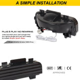 LED Tailgate Reverse Lights for Corvette C4 1984-90 Car Interior Accessory iJDM