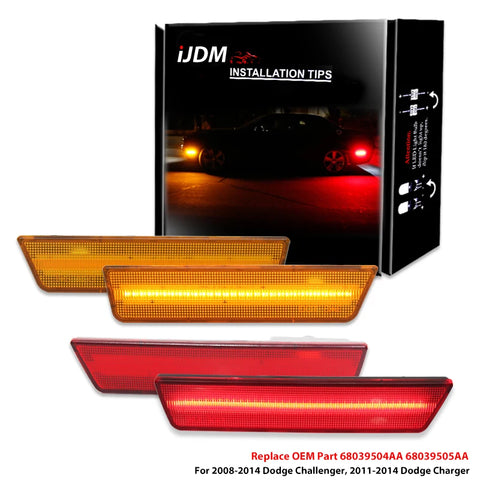 Car Interior Accessory Marker LEDs for 2008-2014 Dodge Challenger Car Interior Accessory iJDM