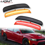 Smoked LED Side Marker Lights for Dodge Charger 2015-2022 Car Interior Accessory iJDM