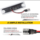 License Plate Light T10 LED for Toyota 4Runner Car Interior Accessory iJDM