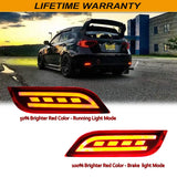 LED Bumper Reflector Lights for Subaru WRX Impreza 2008-2018 Car Interior Accessory iJDM