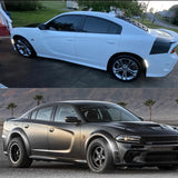 Smoked LED Side Marker Lights For Dodge Charger 15-22
