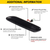 LED Side Marker Lights Amber for MINI Cooper 2011‑2016 Car Interior Accessory iJDM
