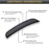Smoked LED Side Marker Lights for Dodge Charger 2015-2022 Car Interior Accessory iJDM