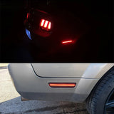Smoked Rear LED Side Markers For Ford Mustang 05-09