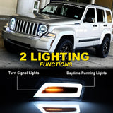 Sequential Switchback LED Turn Signal for Jeep Liberty