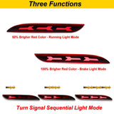 LED Rear Bumper Reflector Light for 2015-17 Mustang Car Interior Accessory iJDM
