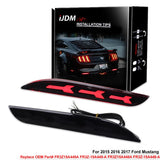 LED Rear Bumper Reflector Light for 2015-17 Mustang Car Interior Accessory iJDM
