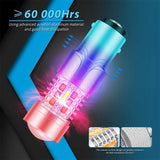 High Power Switchback LED Bulbs for Front Turn Signal Car Interior Accessory iJDM